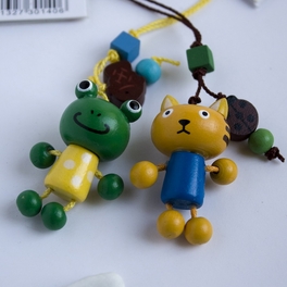 blancho bedding [Yellow Cat & Frog] - Cell Phone Charm Strap / Camera Charm Strap / Handbags Charms