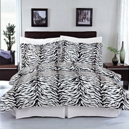 blancho bedding Zebra 100% Egyptian cotton Duvet cover set(King/Cal-King)