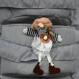 Blancho Bedding [Zebra & Doll] /Wall Hanging/ Wall Organizers /Wall Baskets/Hanging Baskets/Baskets (11*24)