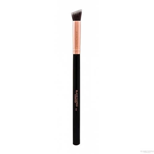 blank canvas F12 Angled Flat Eye Brush