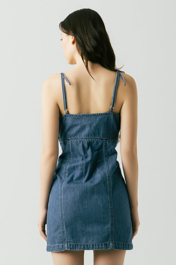 Blank Nyc Dancing Queen Denim Dress Dancing Queen