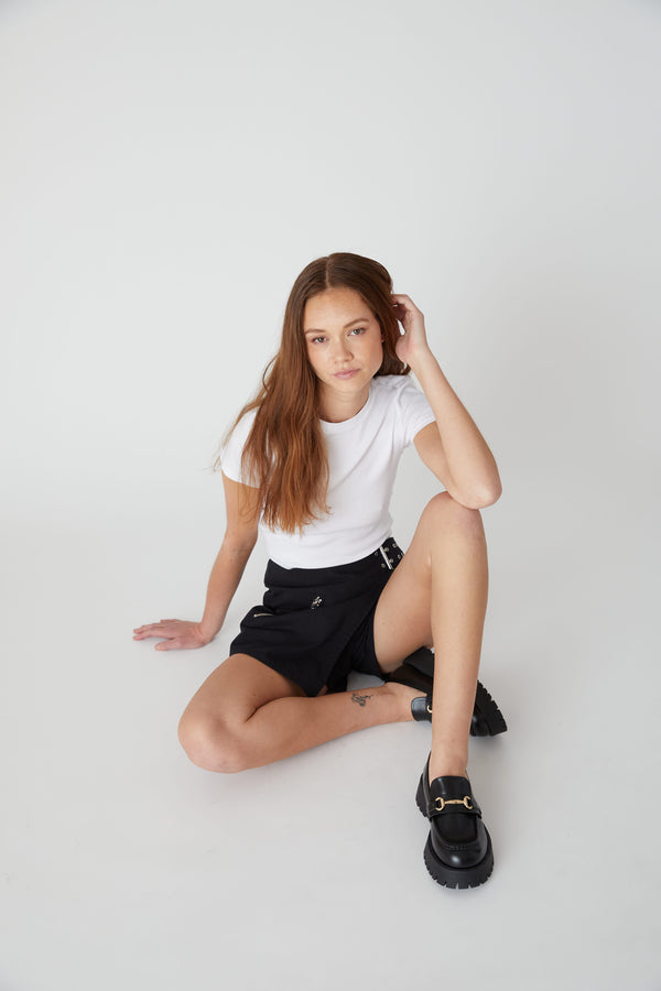 Blank Nyc Dark N Stormy Skort Dark N Stormy