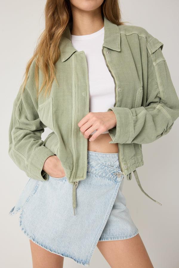 Blank Nyc Desert Sage Jacket Desert Sage