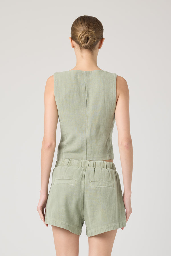 Blank Nyc Desert Sage Vest Desert Sage