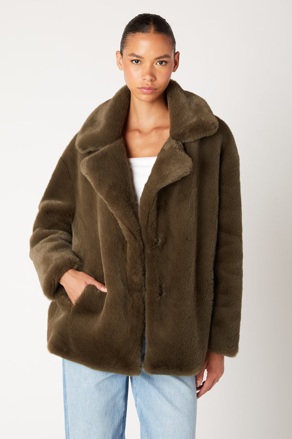 Blank Nyc Double Matcha Jacket Double Matcha