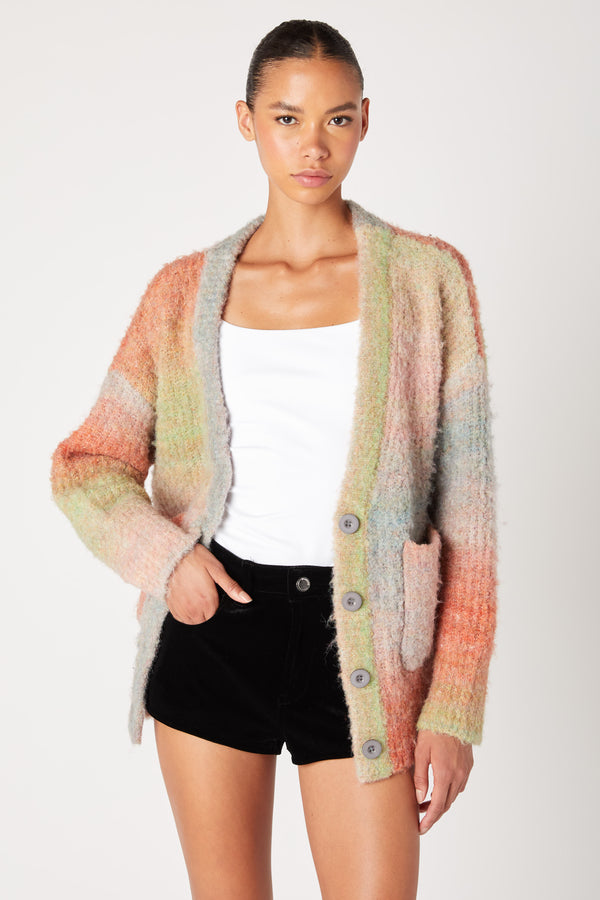 Blank Nyc Eyes Closed Cardigan Eyes Closed