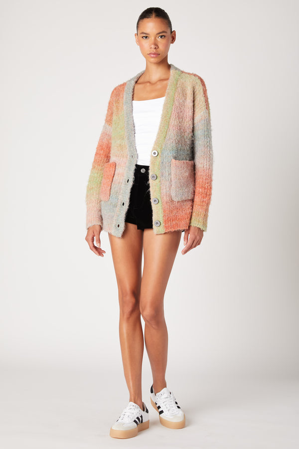 Blank Nyc Eyes Closed Cardigan Eyes Closed
