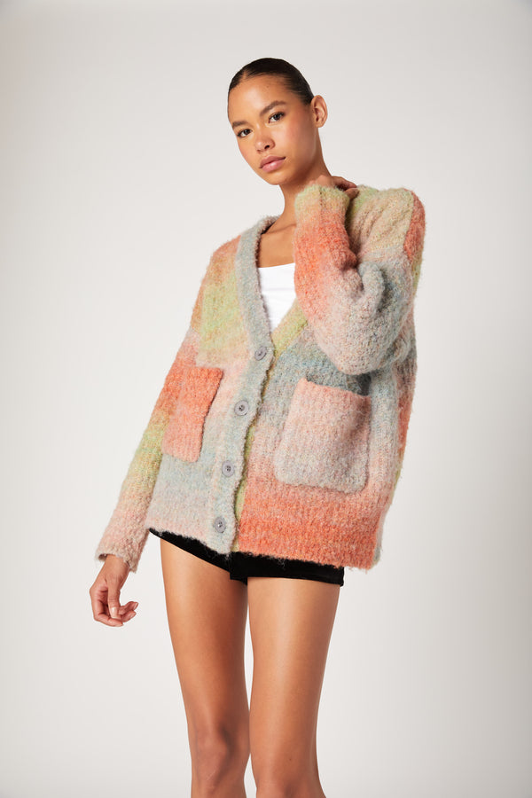 Blank Nyc Eyes Closed Cardigan Eyes Closed