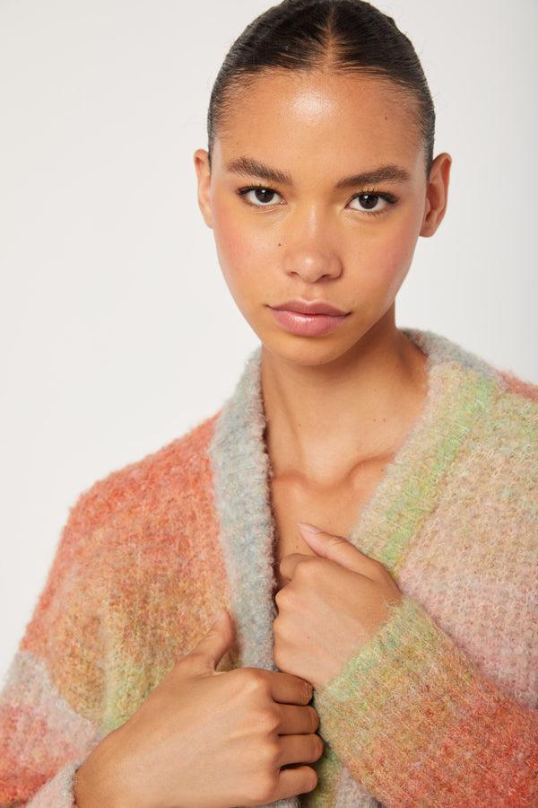 blank nyc Eyes Closed Cardigan Eyes Closed