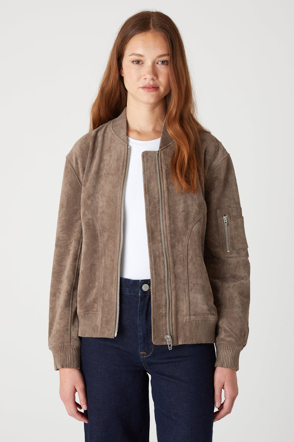 Blank Nyc Oyster Shell Bomber Oyster Shell