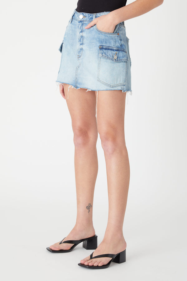 Blank Nyc Road Line Skirt Road Line