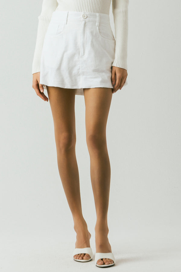 Blank Nyc Seasalt Balloon Skirt Seasalt