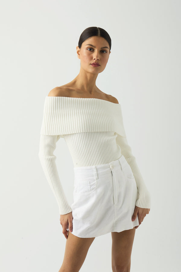 blank nyc Seasalt Balloon Skirt Seasalt