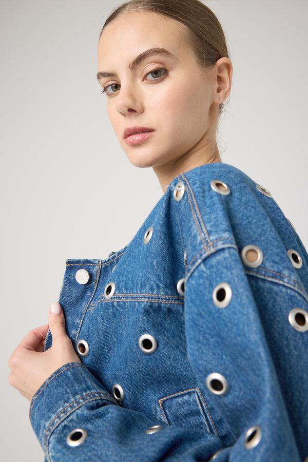 blank nyc Silver Dreams Jacket Silver Dreams