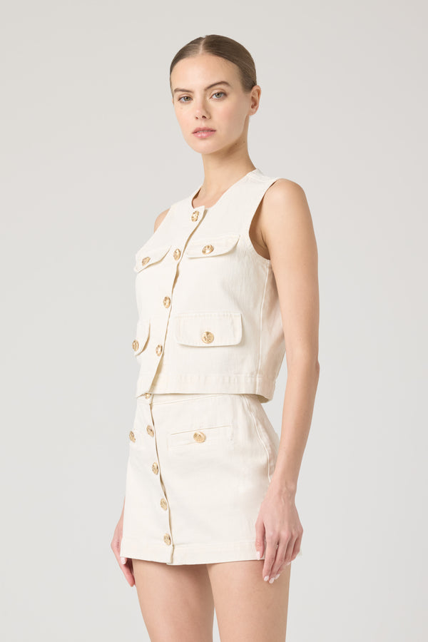 Blank Nyc Sugar Coated Vest Sugar Coated