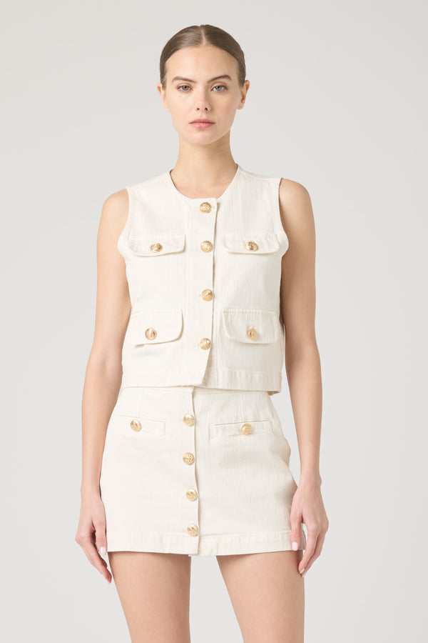 Blank Nyc Sugar Coated Vest Sugar Coated