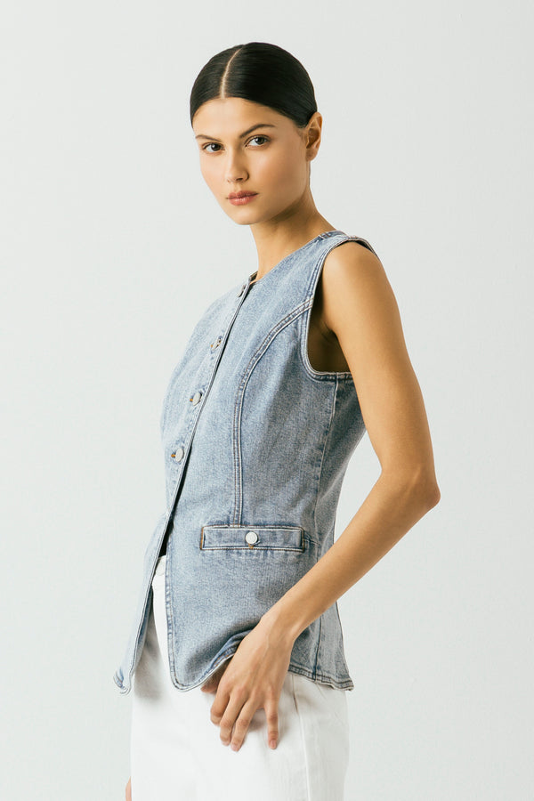 Blank Nyc Summer Vibes Vest Summer Vibes