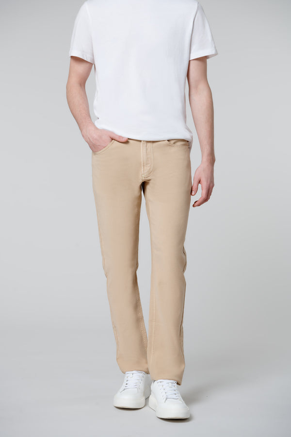 Blank Nyc Wooster In Oat Milk Jean Oat Milk