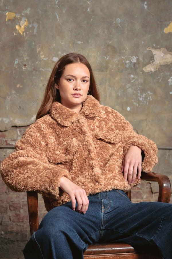 blank nyc Gingerbread Latte Jacket Gingerbread Latte