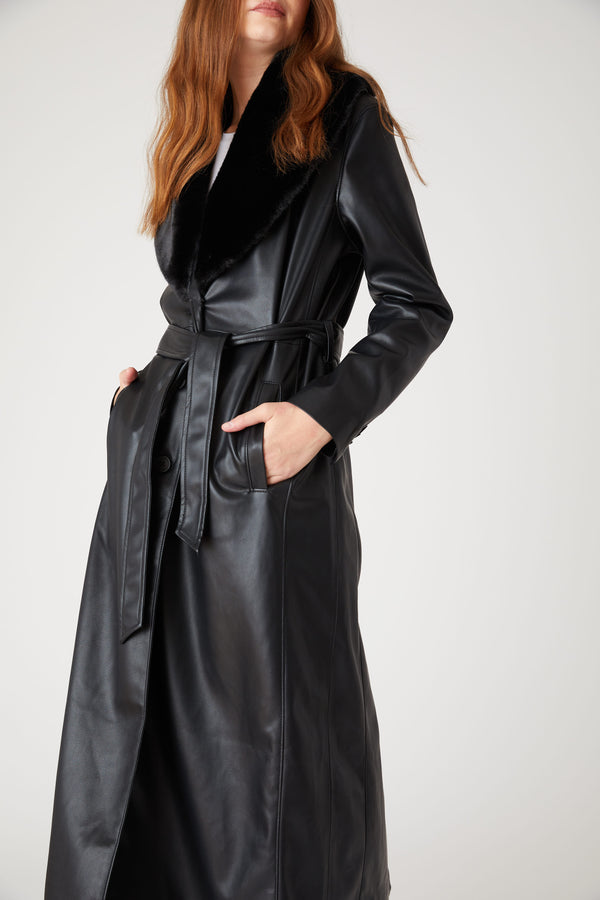 Blank Nyc Late Night Feels Trench Coat Late Night Feels