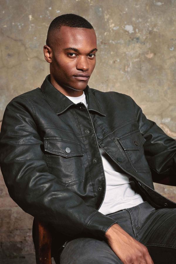 blank nyc Where's The Loot Trucker Jacket WHERES THE LOOT