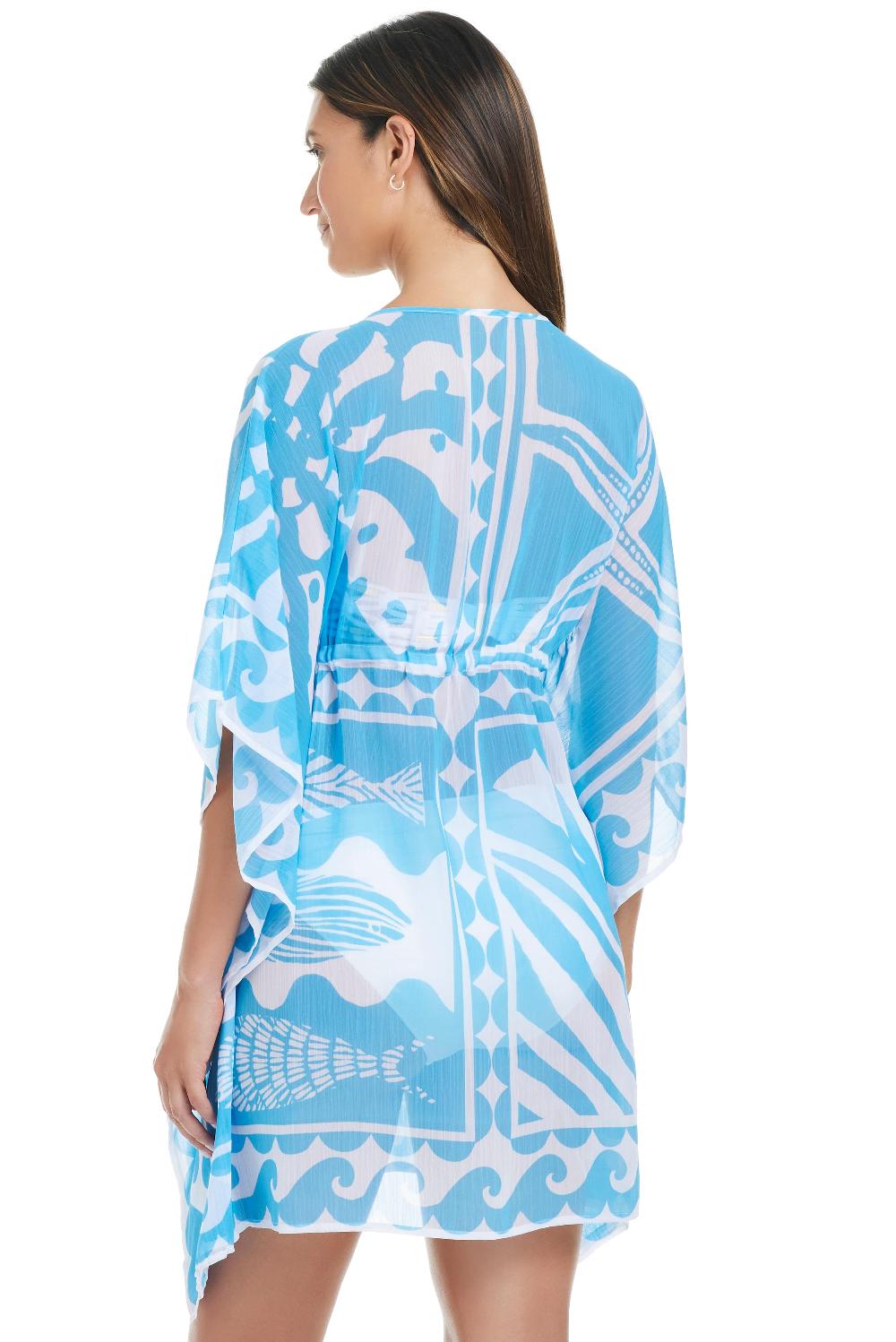 Bleu Rod Beattie Catch Of The Day Caftan Cover Up