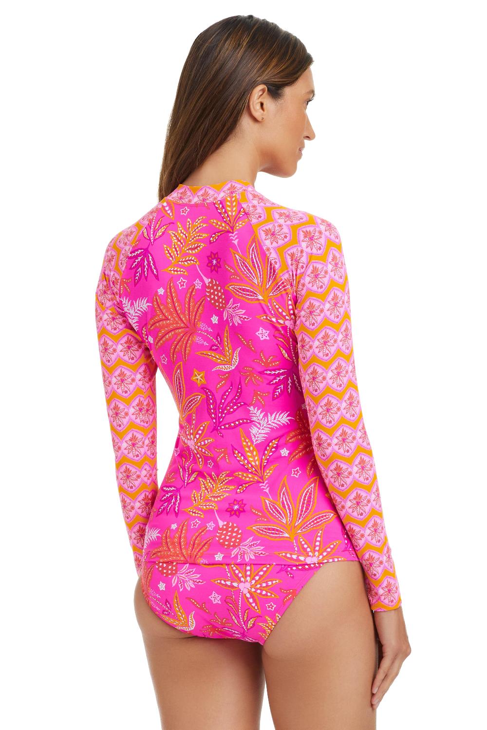 Bleu Rod Beattie Desert Bloom Rashguard Top