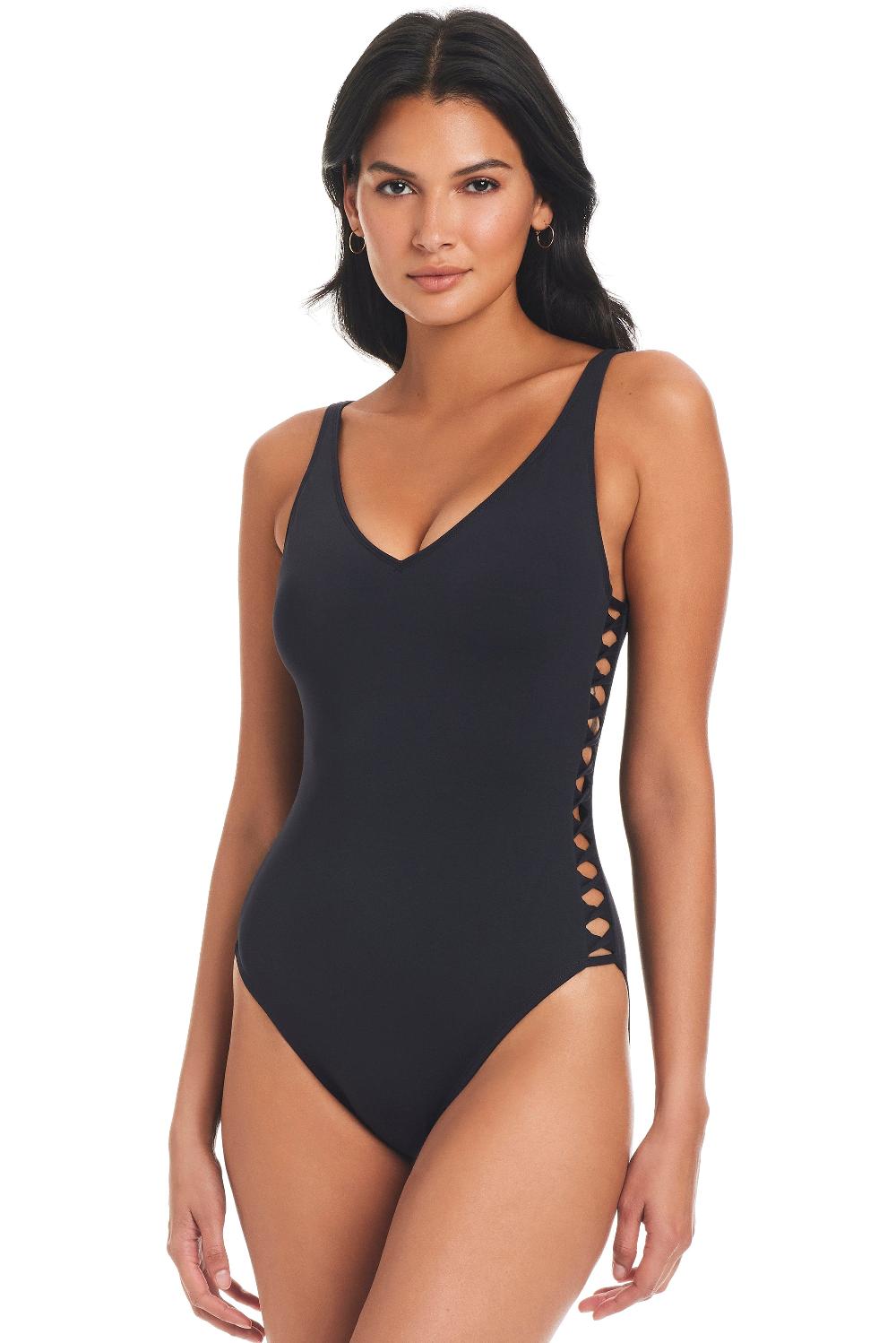 bleu rod beattie The Black Kore One Piece Swimsuit