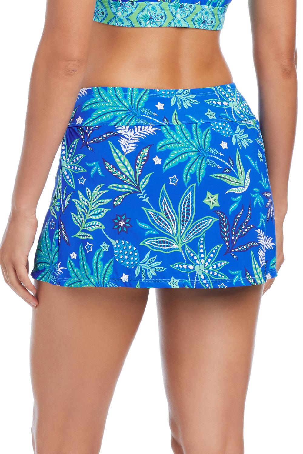 Bleu Rod Beattie Desert Bloom High Waisted Skirted Bottom