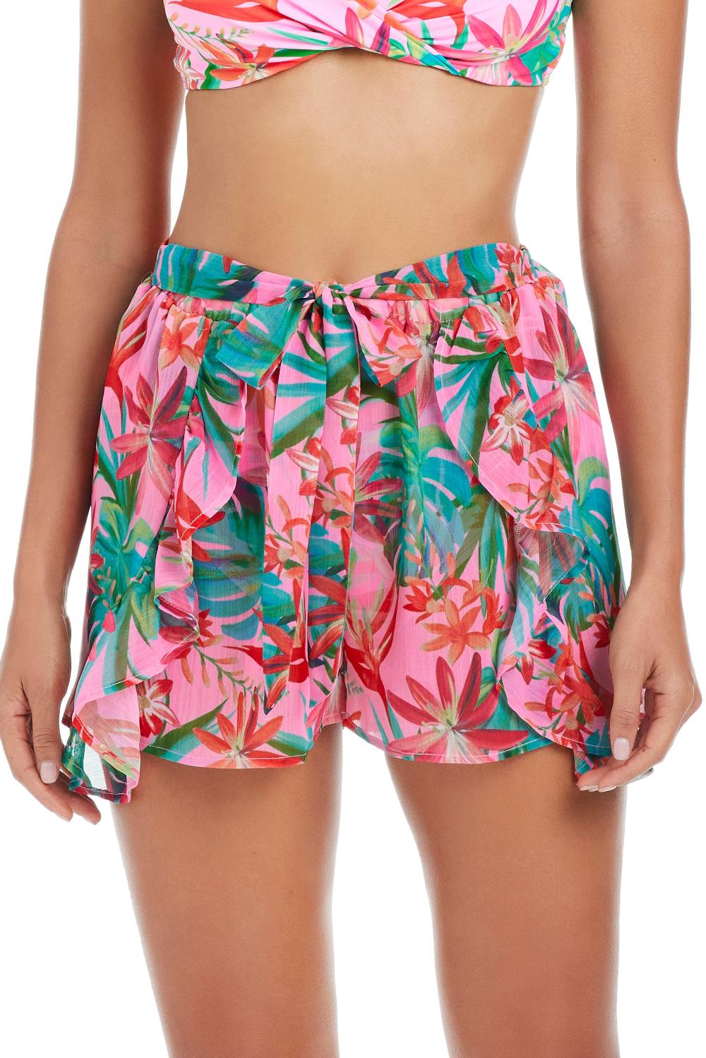 bleu rod beattie Everything Under The Sun Ruffle Shorts