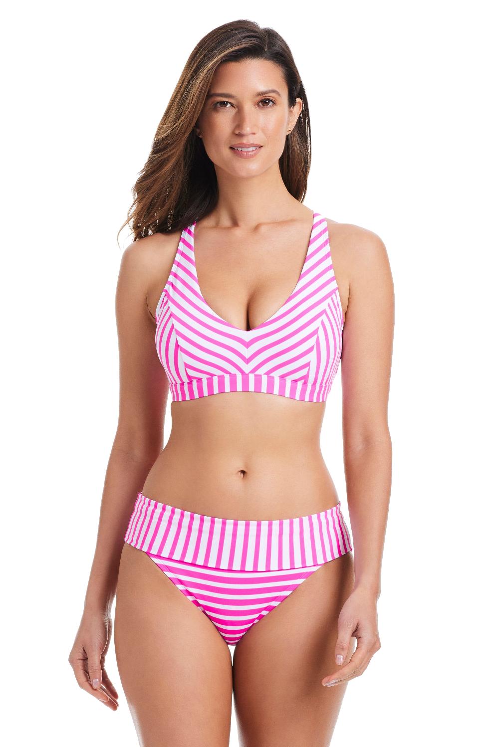 bleu rod beattie EXCLUSIVE Smooth Operator D-DD Cross Back Bikini Top