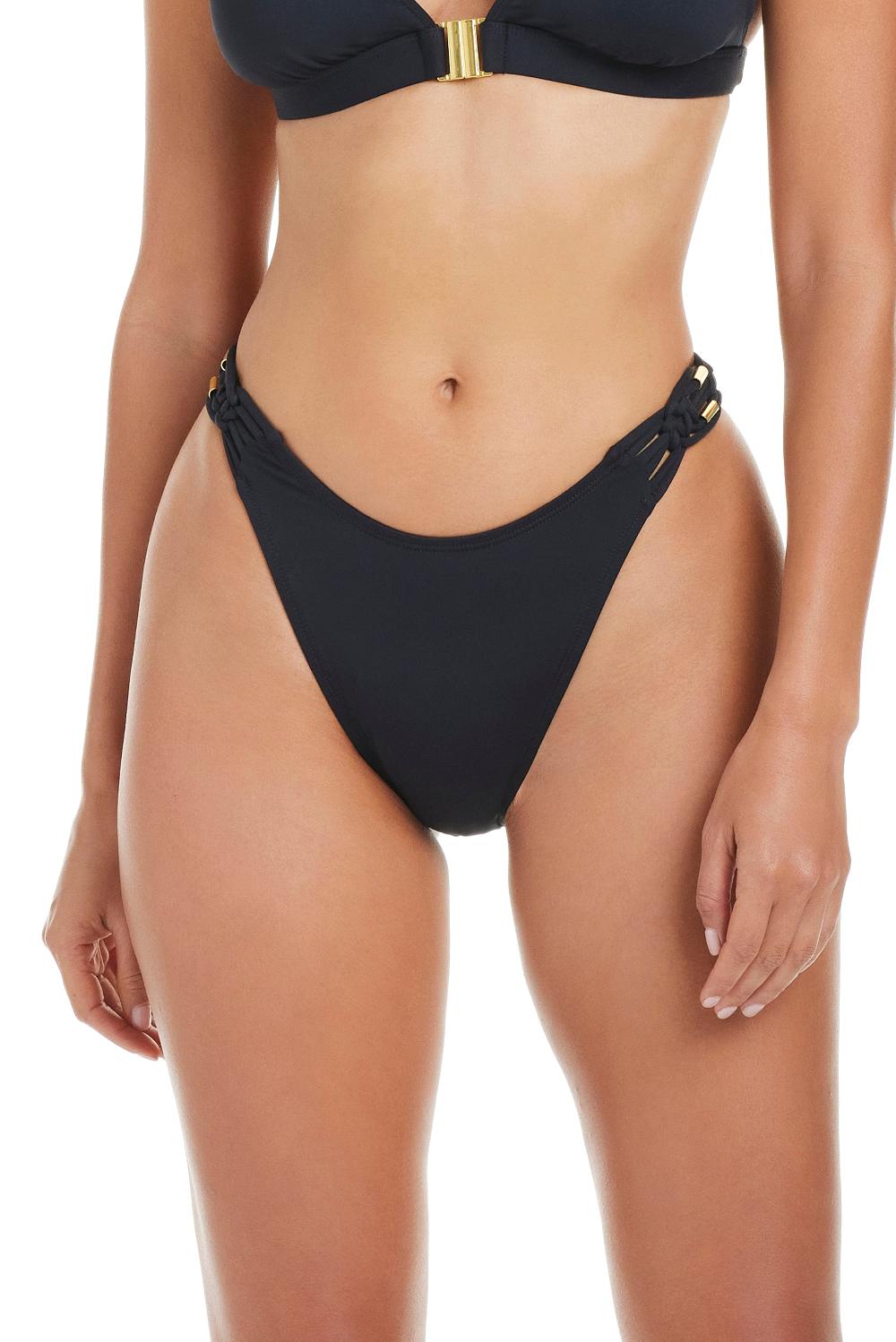 Bleu Rod Beattie La Cote D'Azur Scoop Bikini Bottom