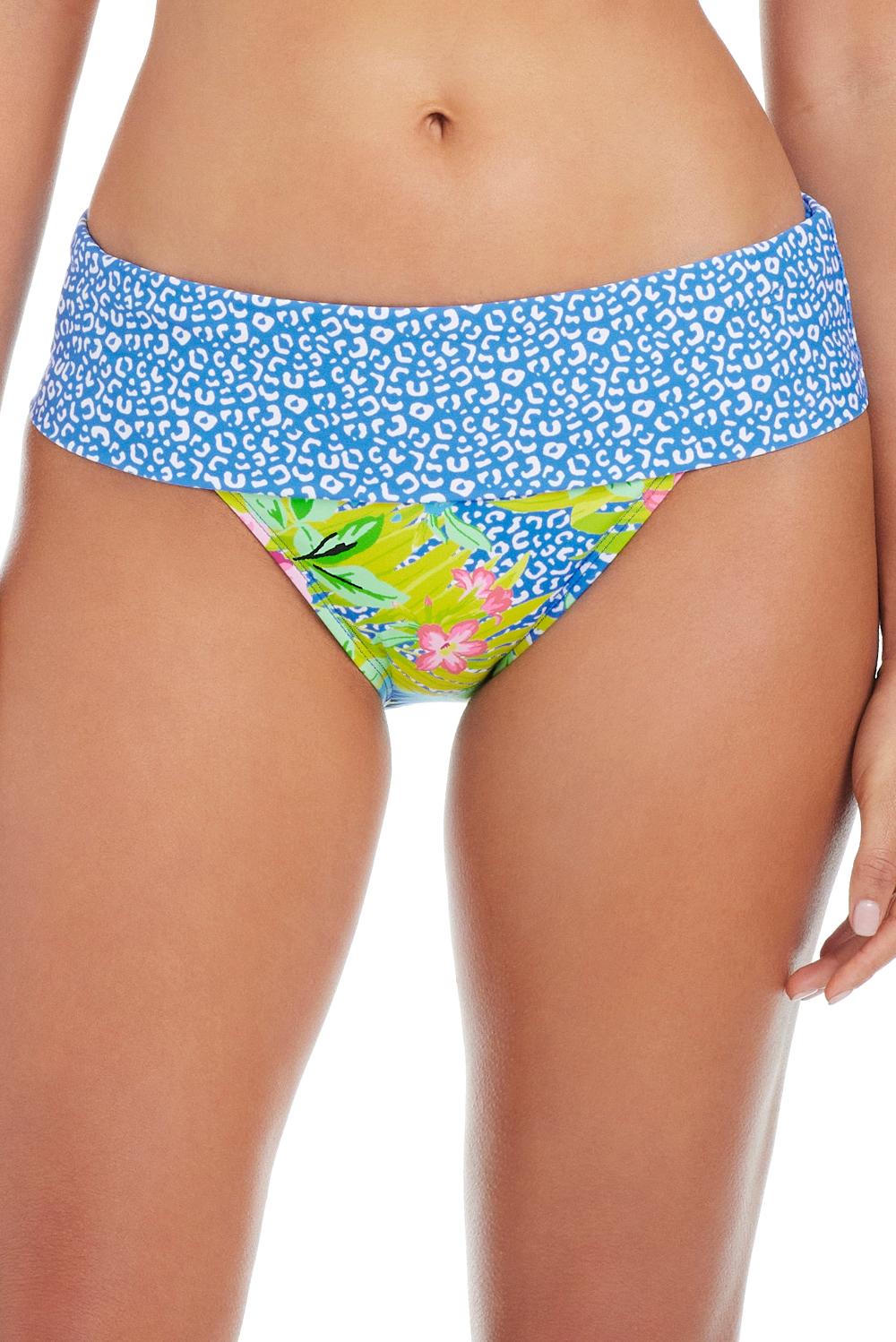 bleu rod beattie Let's Get Away Fold Over Bikini Bottom