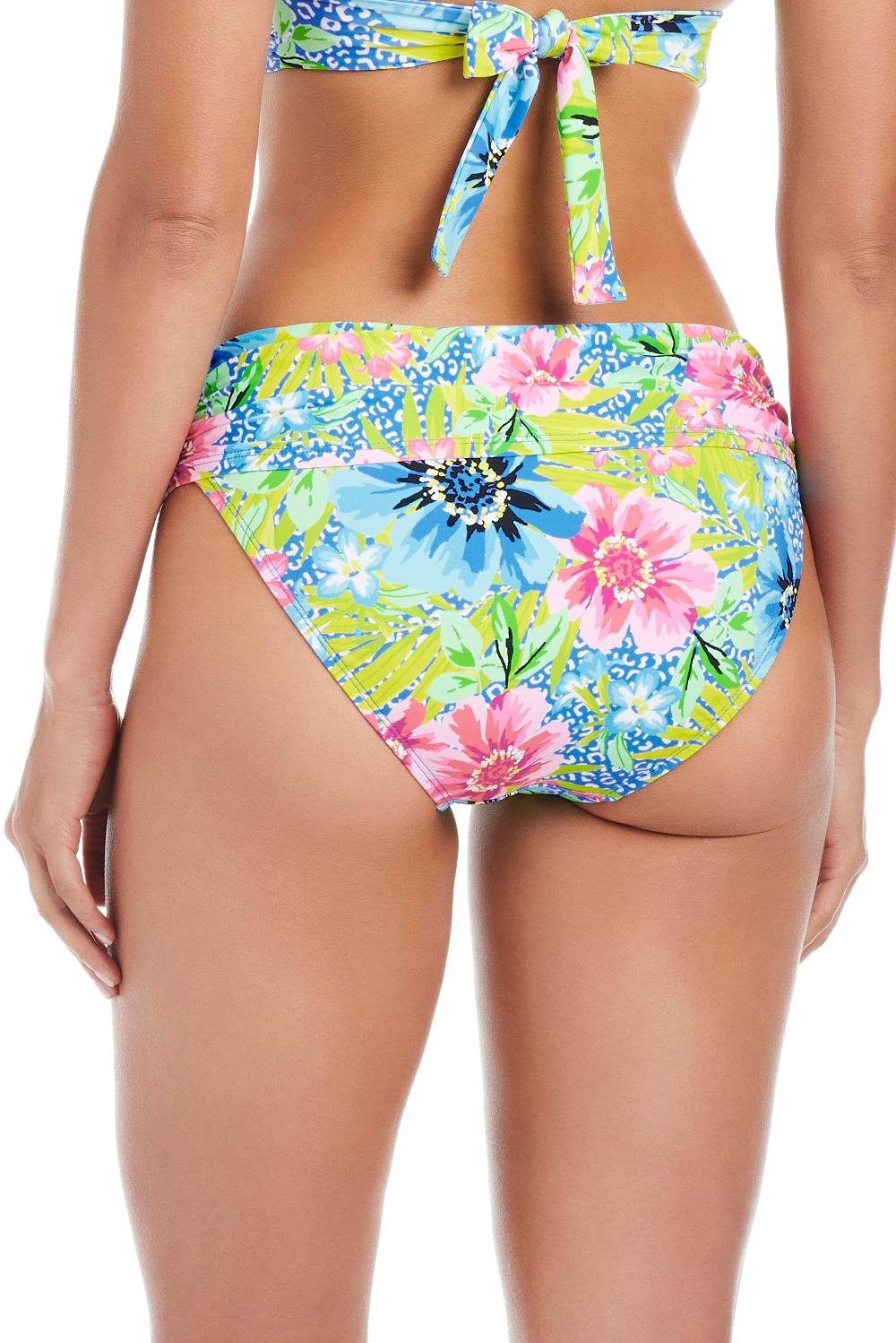 Bleu Rod Beattie Let's Get Away Sarong Hipster Bikini Bottom