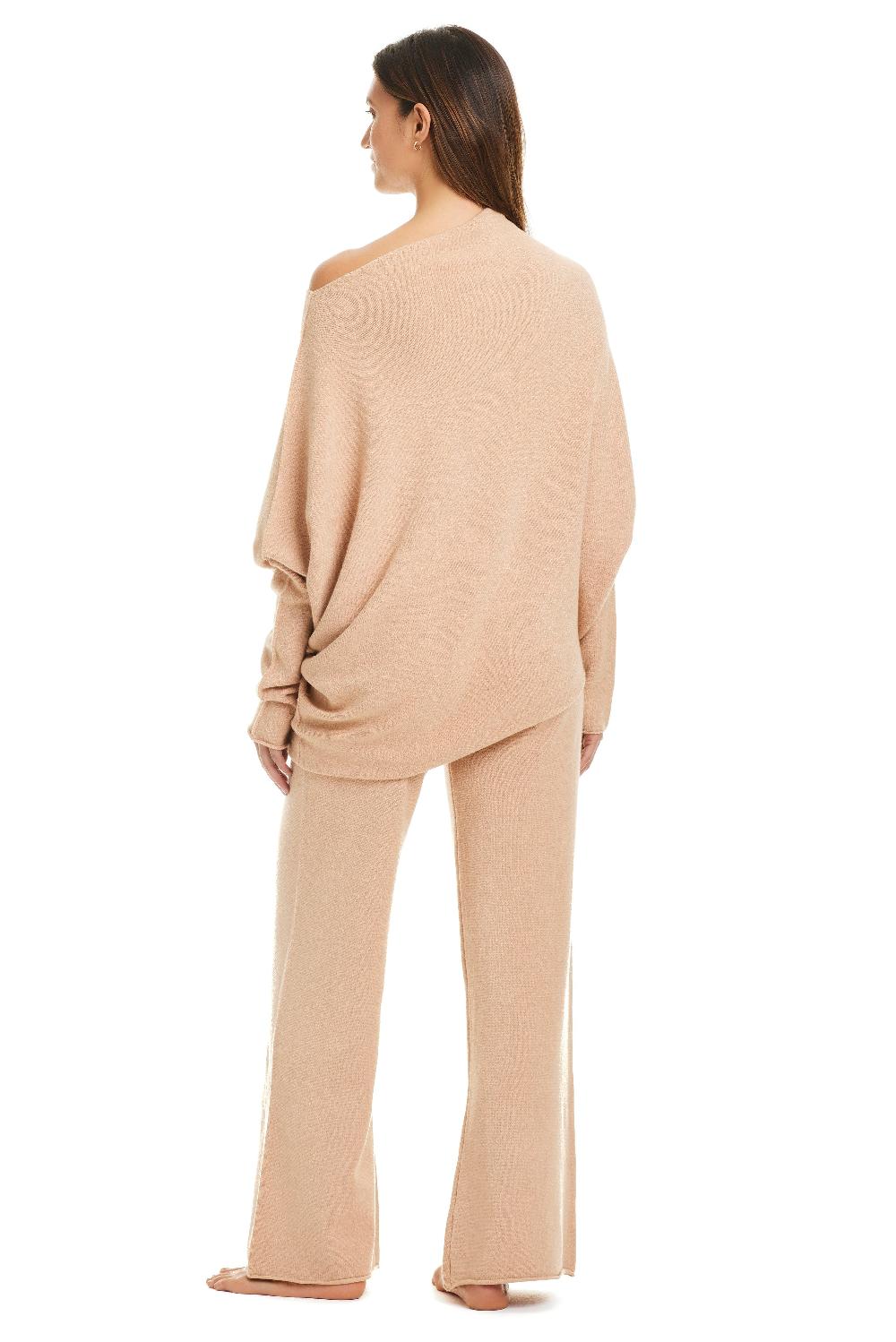 Bleu Rod Beattie Milano Asymmetrical Long Sleeve Sweater Cover Up