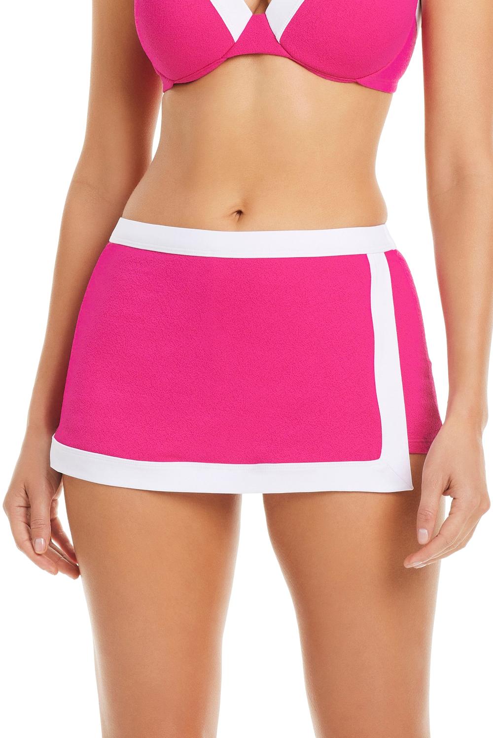 Bleu Rod Beattie NEW I'm With The Band Skirted Boy Short Bikini Bottom