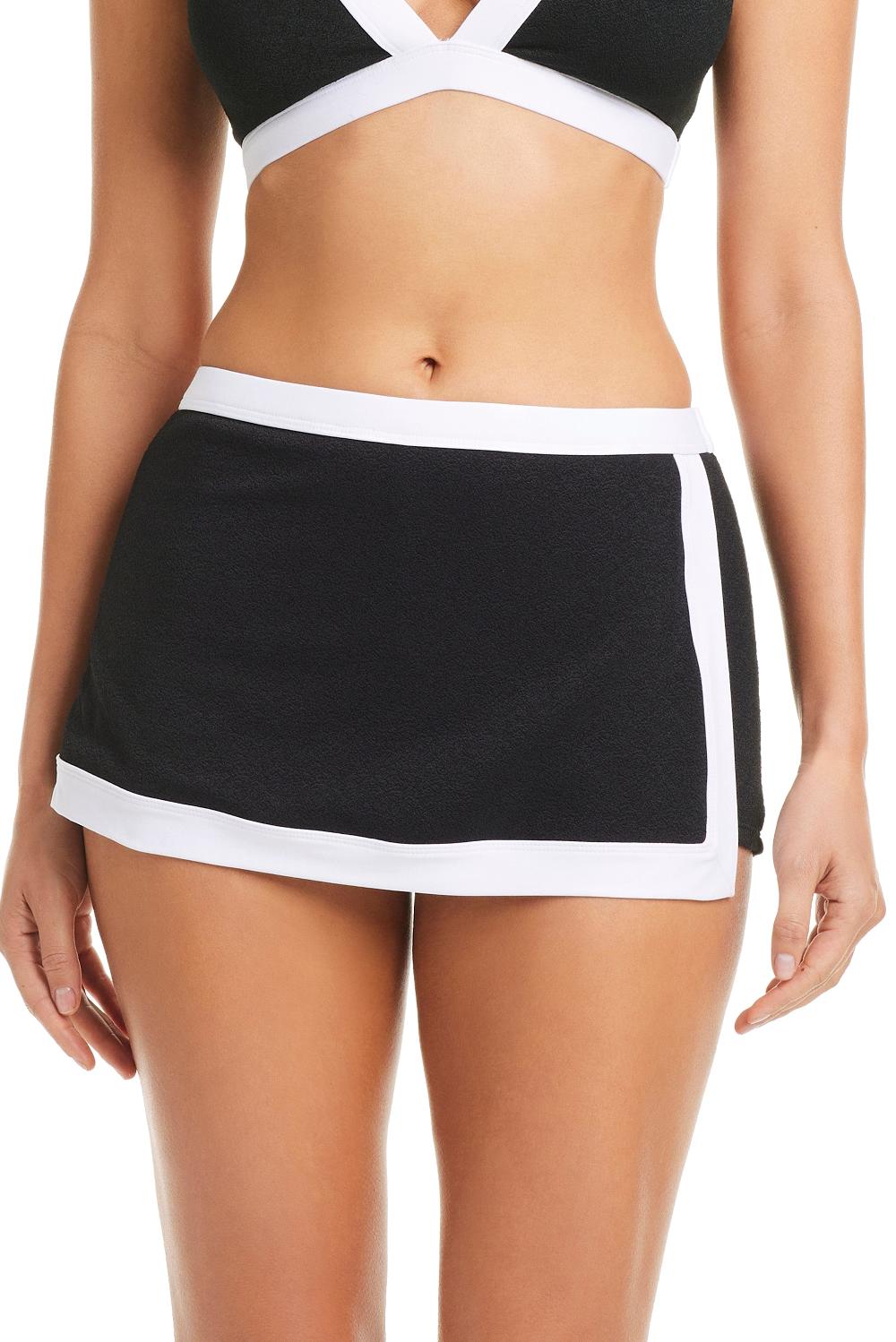 bleu rod beattie NEW I'm With The Band Skirted Boy Short Bikini Bottom