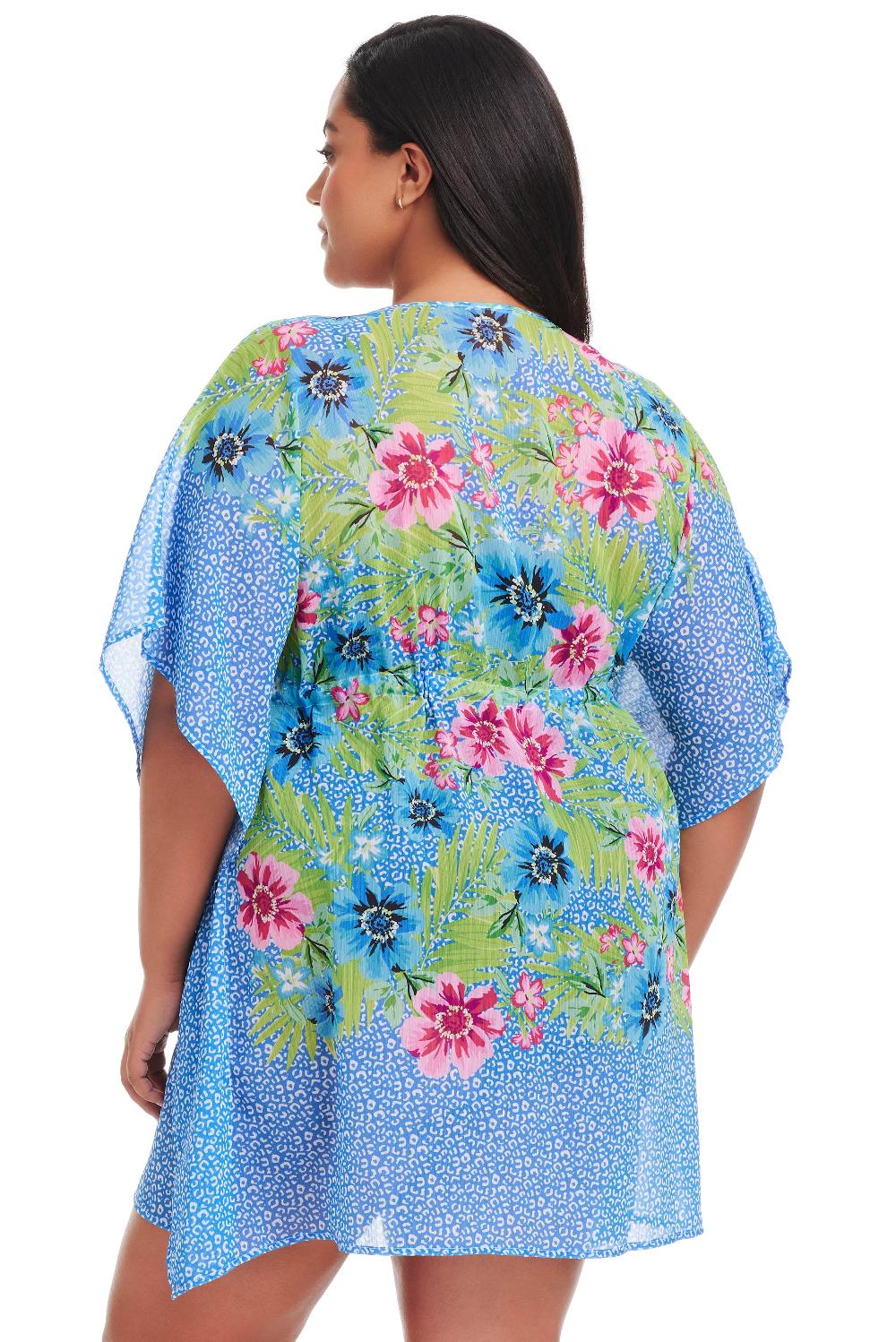 Bleu Rod Beattie Plus Size Let's Get Away Caftan Coverup