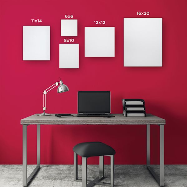 Blick ArtPOP Stretched Canvas Pack - 16" X 20" Pkg Of 5