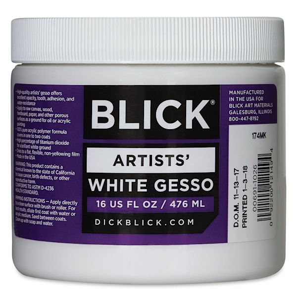 Blick Blick Artists' Acrylic Gesso