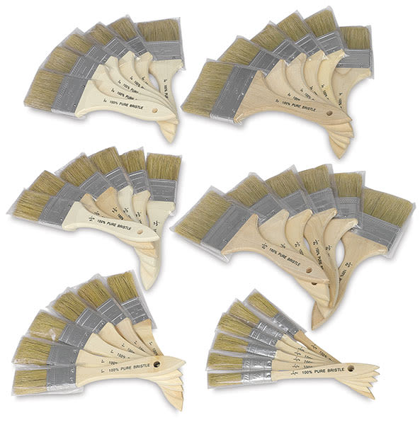 Blick Blick Economy White Bristle Gesso Brush