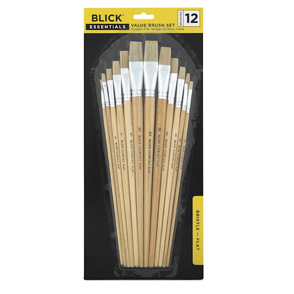 Blick Blick Essentials Bristle Value Brush Sets
