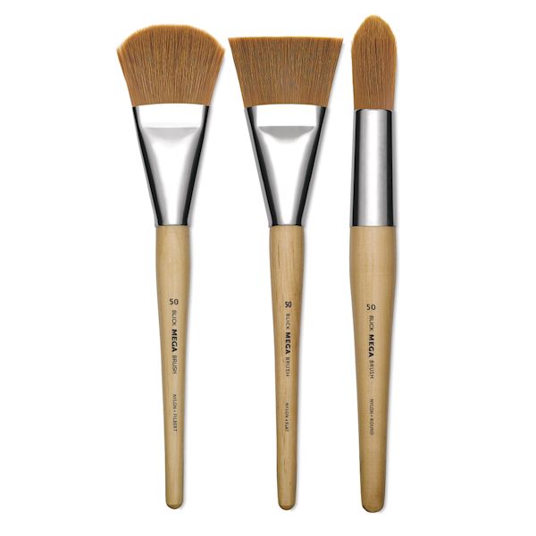 Blick Blick Mega Golden Taklon Brushes