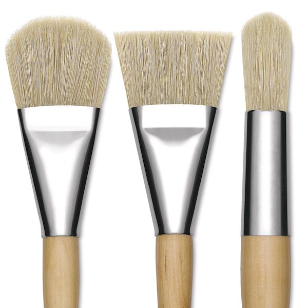blick Blick Mega Natural Bristle Brushes