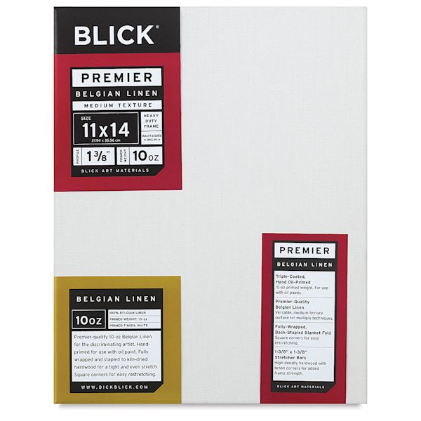 blick Blick Premier Belgian Linen Canvas