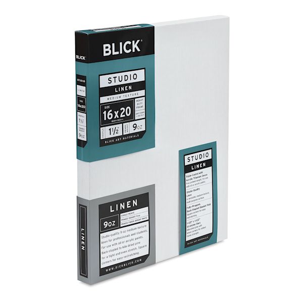 Blick Blick Studio 100% Linen Stretched Canvas