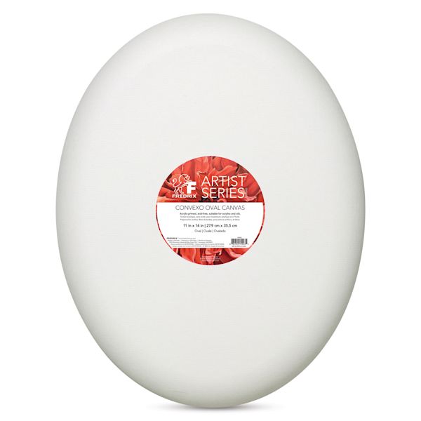 blick Fredrix Convexo Canvas - 11" x 14" Oval