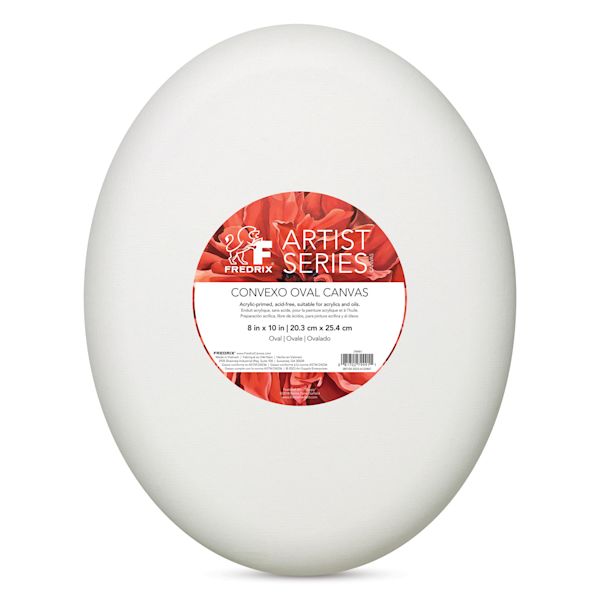 blick Fredrix Convexo Canvas - 8" x 10" Oval