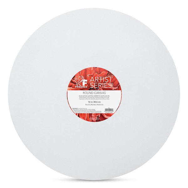 blick Fredrix Round 5/8" Profile Cotton Canvas