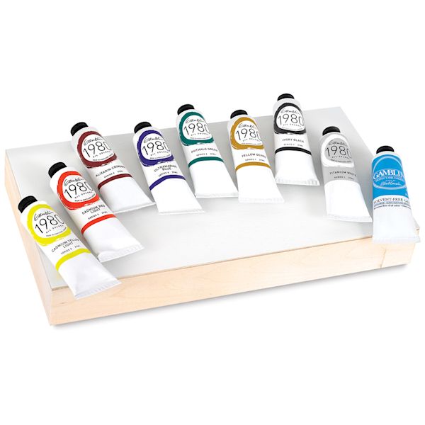 blick Gamblin 1980 Oil Paints and Set